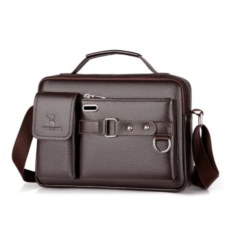 Kleine Vintage Umhängetasche - Leder