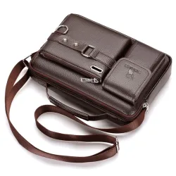 Kleine Vintage Umhängetasche - Leder