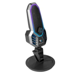 RGB-Gaming-Kondensatormikrofon – Niere – mit Ständer – USB