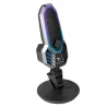 RGB-Gaming-Kondensatormikrofon – Niere – mit Ständer – USB