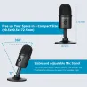 BOYA BY-CM3 - USB-Kondensatormikrofon - mit Aufnahme