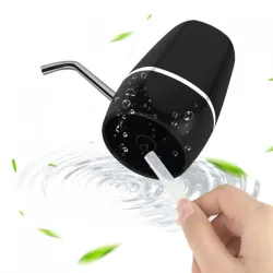 Mini electric water bottle dispenser - water pressure faucet - touch-tone - wireless - USBWater filters