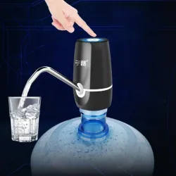 Mini electric water bottle dispenser - water pressure faucet - touch-tone - wireless - USBWater filters