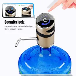 Elektrischer Wasserspender - Touchscreen - für Wasserflaschen im Fass