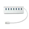 Splitter aus Aluminium - USB 3.0 - USB mit 7 Anschlüssen - HUB