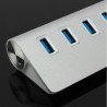 Splitter aus Aluminium - USB 3.0 - USB mit 7 Anschlüssen - HUB