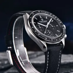 PAGANI DESIGN - Quarzuhr aus Edelstahl - wasserdicht - schwarz