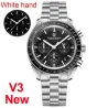 PAGANI DESIGN - stainless steel Quartz watch - waterproof - silver / blackWatches