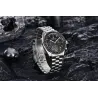 PAGANI DESIGN - stainless steel Quartz watch - waterproof - silver / blackWatches