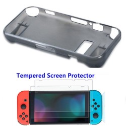 Schutzhülle - mit 2 Displayschutzfolien - für Nintendo Switch Joycon Console