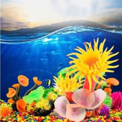 Silikon-Korallenpflanze - Aquariendekoration