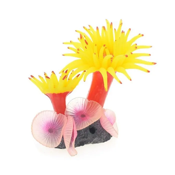 Silicone coral plant - aquarium decorationDecorations