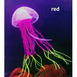 Luminous silicone jellyfish - aquarium decorationDecorations