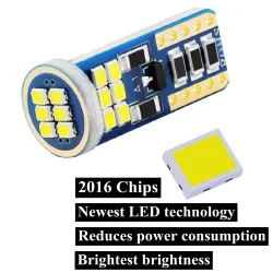 T10 W5W WY5W - CREE CHIP LED - Autobirne - 4 Stück