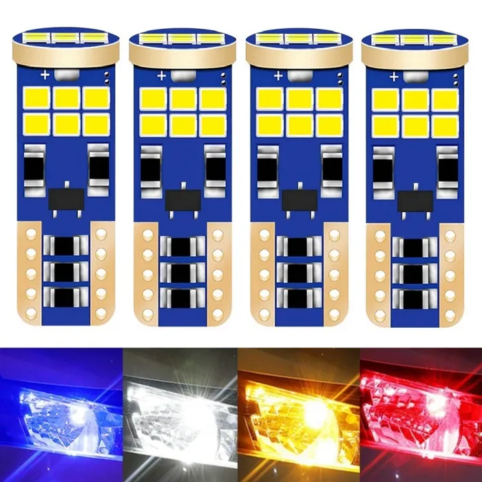 T10 W5W WY5W - CREE CHIP LED - Autobirne - 4 Stück