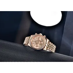 BENYAR - elegant Quartz watch - chronograph - waterproof - stainless steel - goldWatches