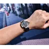 BENYAR - automatic mechanical watch - hollow-out design - stainless steel - blueWatches