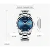HAIQIN - mechanical automatic watch - stainless steel - silver / blackWatches