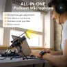 MAONO - Kondensatormikrofon - Gain-Regler - Stativ - USB