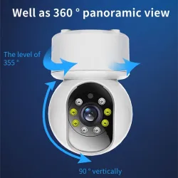 Drahtlose Kamera - Babyphone - Automatisches Tracking - Zwei-Wege-Audio - 5G IP - WiFi - 720P
