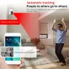 Drahtlose Kamera - Babyphone - Automatisches Tracking - Zwei-Wege-Audio - 5G IP - WiFi - 720P