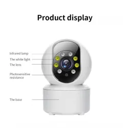 Drahtlose Kamera - Babyphone - Automatisches Tracking - Zwei-Wege-Audio - 5G IP - WiFi - 720P
