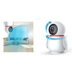 Drahtlose CCTV-IP-Kamera – Babyphone – Auto-Tracking – Nachtsicht – 720P – WiFi
