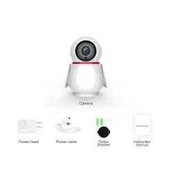 Drahtlose CCTV-IP-Kamera – Babyphone – Auto-Tracking – Nachtsicht – 720P – WiFi