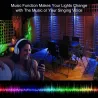 60W - Bluetooth - RGB - LED-Flutlicht - Außenreflektor mit Musik