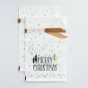Weihnachtsgeschenktüten mit Kordelzug 10 Stück