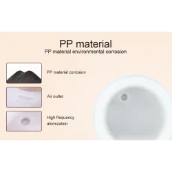 Ultrasonic air humidifier - essential oils diffuser - LED - 500mlHumidifiers