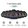 Ultraschall-Luftbefeuchter – Diffusor für ätherische Öle – LED – 500 ml