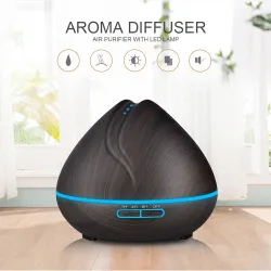 Ultraschall-Luftbefeuchter – Diffusor für ätherische Öle – LED – 500 ml