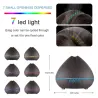 Ultraschall-Luftbefeuchter – Diffusor für ätherische Öle – LED – 500 ml