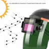 Automatisch verdunkelnder Solar-Schweißhelm - verstellbar - Flip-Maske