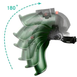 Automatisch verdunkelnder Solar-Schweißhelm - verstellbar - Flip-Maske