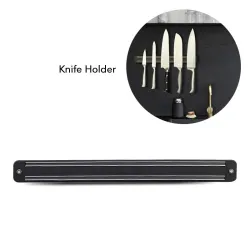 Magnetic knife holder - wall mounted - 33cmKitchen knives