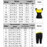 Schlankheits- / Gewichtsverlusthose / Weste - Saunaeffekt - Fitnesstrainingsset