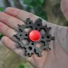 23-in-1-Multifunktionswerkzeug – Fidget Spinner – Flaschenöffner – Schraubenschlüssel – Edelstahl-Schneeflocke