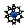 23-in-1-Multifunktionswerkzeug – Fidget Spinner – Flaschenöffner – Schraubenschlüssel – Edelstahl-Schneeflocke