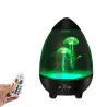 Eiförmige Nachtlampe - RGB - schwimmende Qualle
