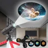 LED-Lichtprojektor - drehbar - Raumfahrt - Erde - Mond