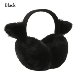 Warme Winter-Ohrenschützer - mit Katzenohren