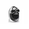 Edelstahlring mit Totenkopfmaul - Flaschenöffner