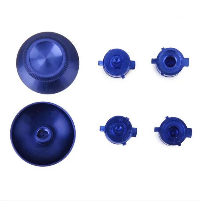 Metal 3D - analog joystick thumb stick caps / buttons - for Sony PS4 ControllerRepair parts