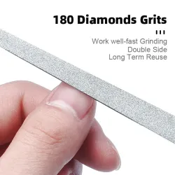 Double sided nail file - stainless steelClippers & Trimmers
