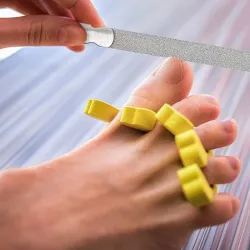 Doppelseitige Nagelfeile - Edelstahl