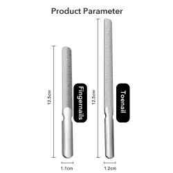 Double sided nail file - stainless steelClippers & Trimmers