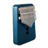 Kalimba-Klavier mit 17 Tasten - hölzernes Musikinstrument mit Stimmhammer