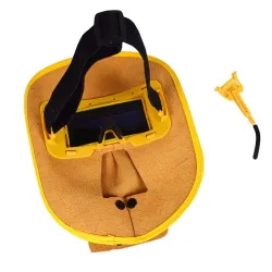 Automatisch verdunkelnder Schweißhelm - Solar - Ledermaske